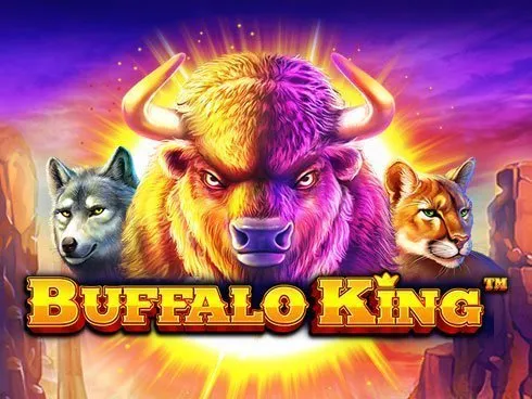Logotyp för Buffalo King slot