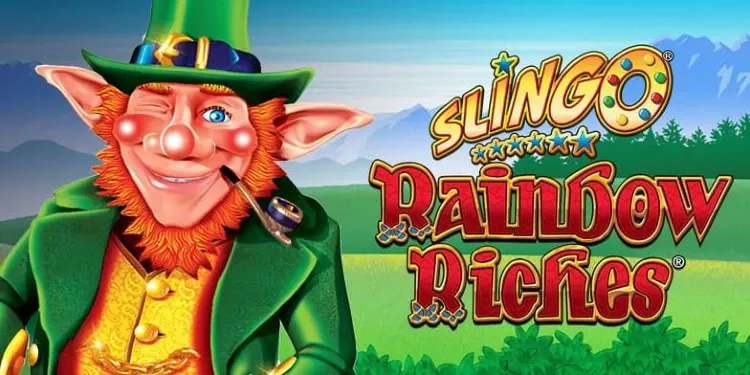 Slingo Rainbow Riches är en spelautomat som blandar online slots med bingo.