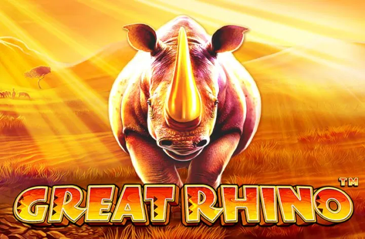 Logotyp för Great Rhino slot