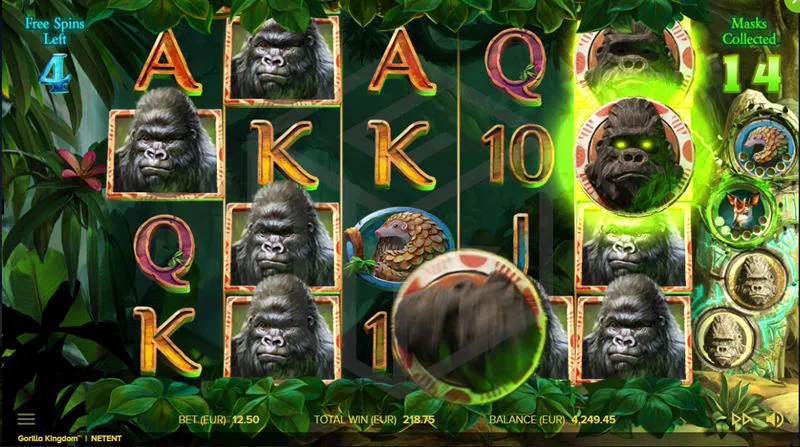 Skärmbild från Gorilla Kingdom