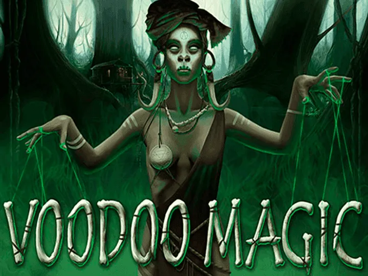 Logotyp voodoo magic slot