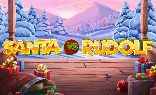 Santa vs Rudolf spel logo