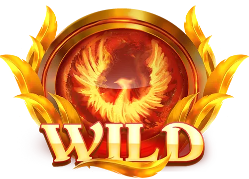 Wildsymbol för Phoenix Fire Wild Reels