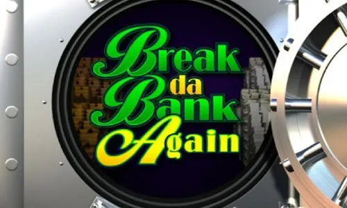 Logotyp för break da bank again slot