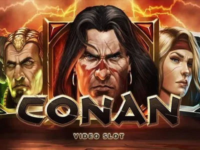 Conan slot logotyp