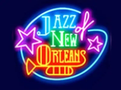Jazz of New Orleans neon logo
