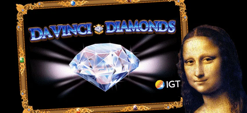 Da vinci diamonds med mona lisa från IGT
