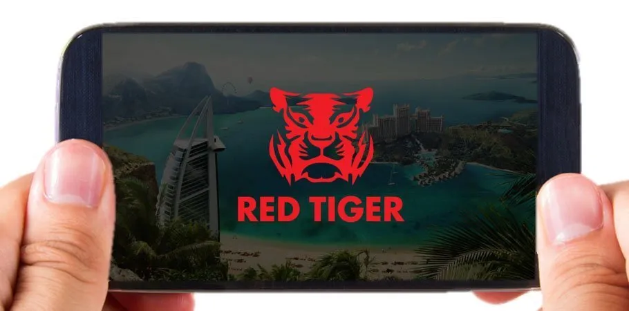 Red Tiger Gaming i mobilen