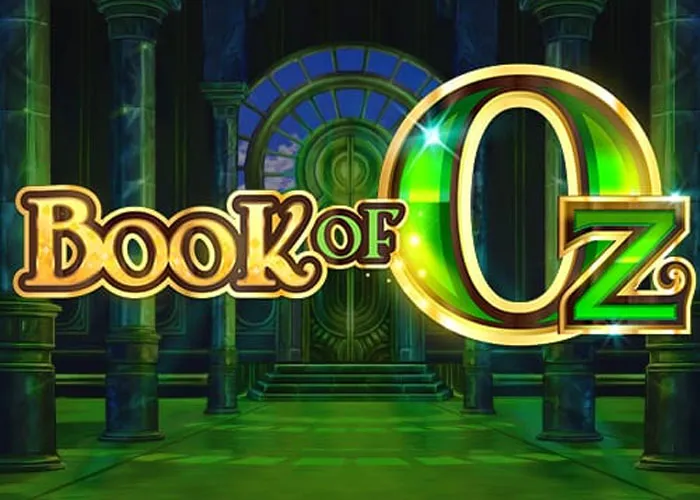 Book of Oz slot logotyp