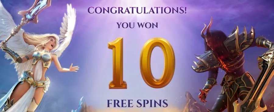 10 free spins i Archangle salvation