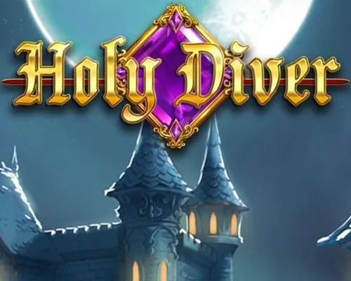 Holy Diver slot logotyp