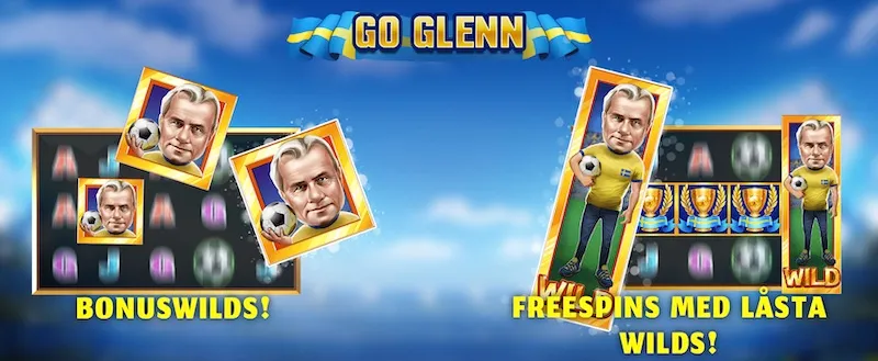 bonusfunktioner i Go Glenn