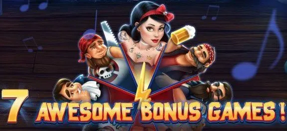 7 awesome bonus games funktioner i spelet