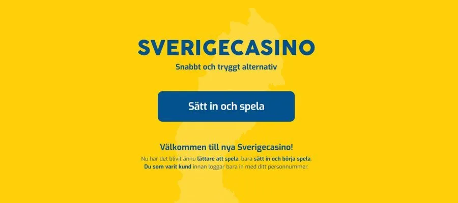 Startsida till sverige casino