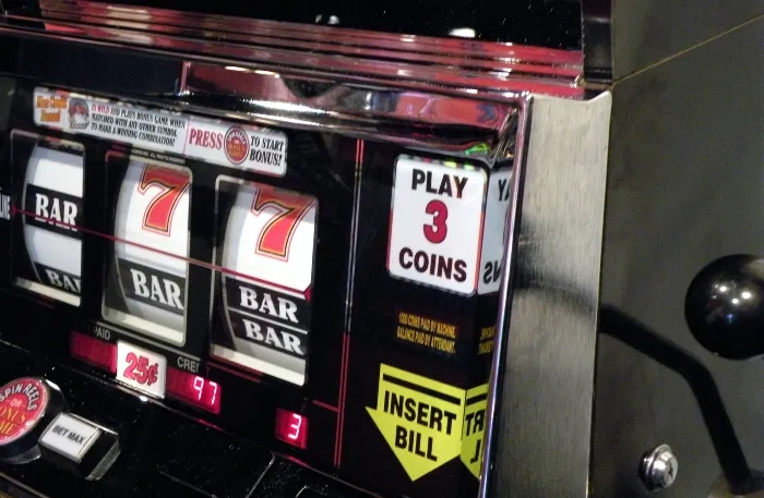 Spelautomat på casino