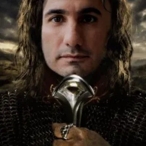 Ardalan Shekarabi photoshoppas på Aragon från Sagan om Ringen