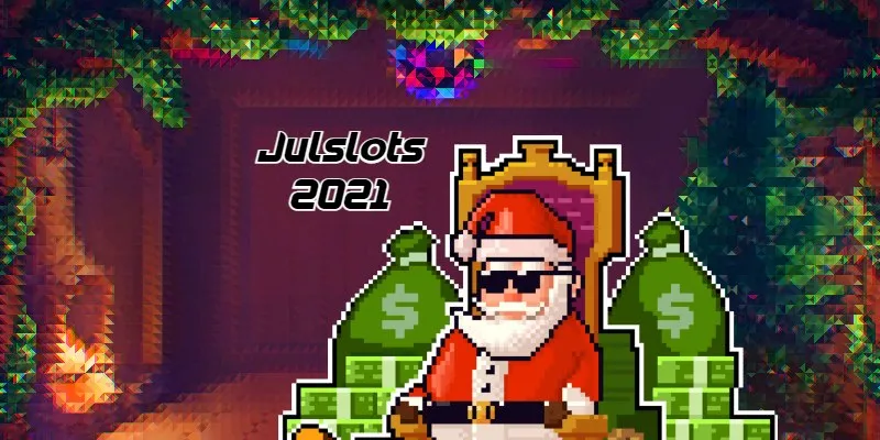 Bästa julslots 2021 med spelkaraktär från Santa's Stack