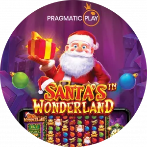 Santa's Wonderland slot logo