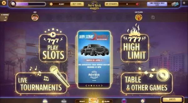 Hard Rock har lanserat gratis casino