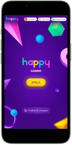 Happy Casino mobilen