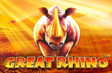 Logotyp för Great Rhino slot