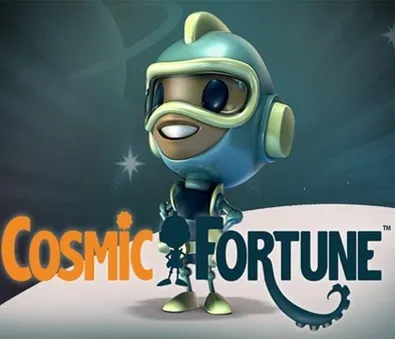 Logotyp för cosmic fortune