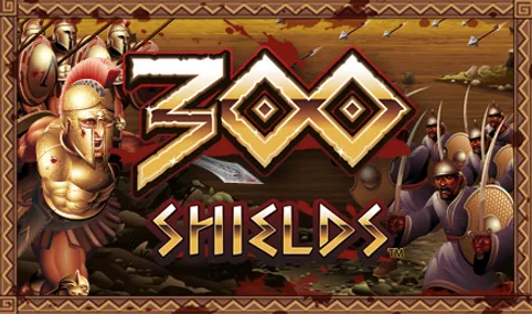 Logotyp för 300 shields slot