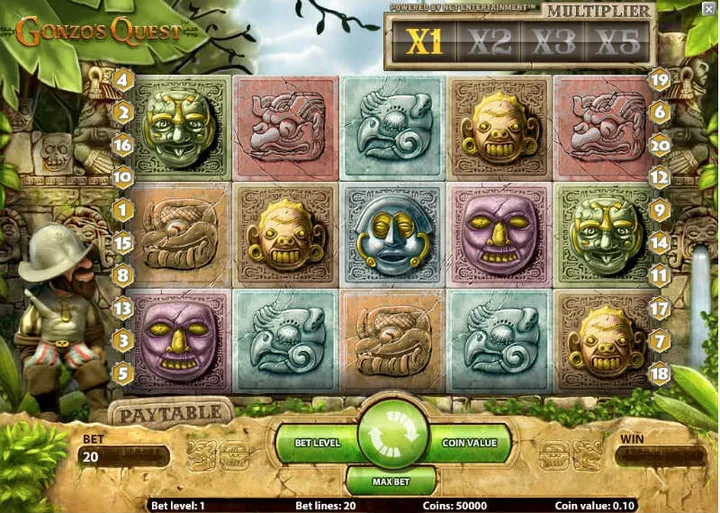 Gonzo's  Quest screenshot