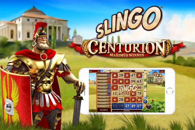 Slingo Centurion är en version av Centurion som blandar slots med bingo.