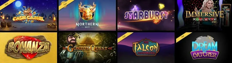 NetEnt, Microgaming, Yggdrasil mfl