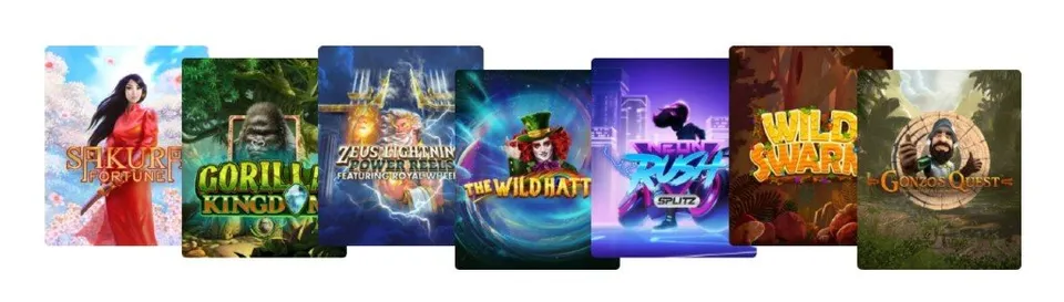 Några utvalda spel hos Kazoom casino