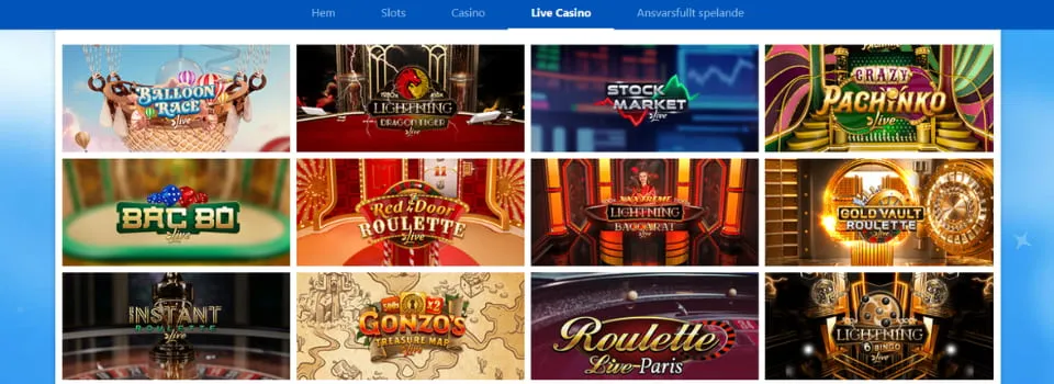 Jackpotjoy live casinospel