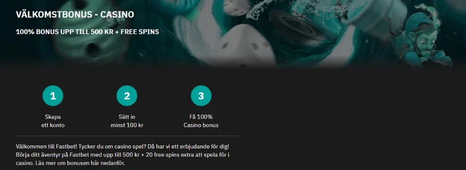 Fastbet Casino bonus