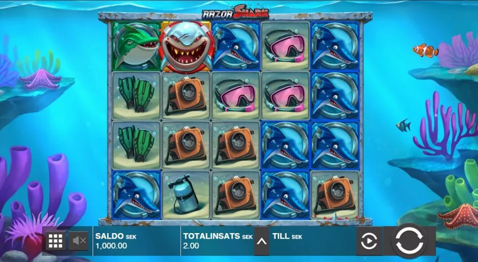 razor shark slot