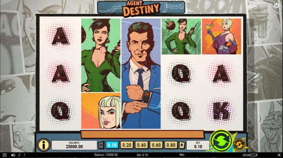 Skärmbild agent destiny slot